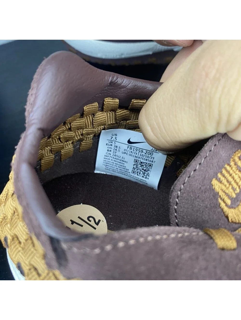 Nike air footscape